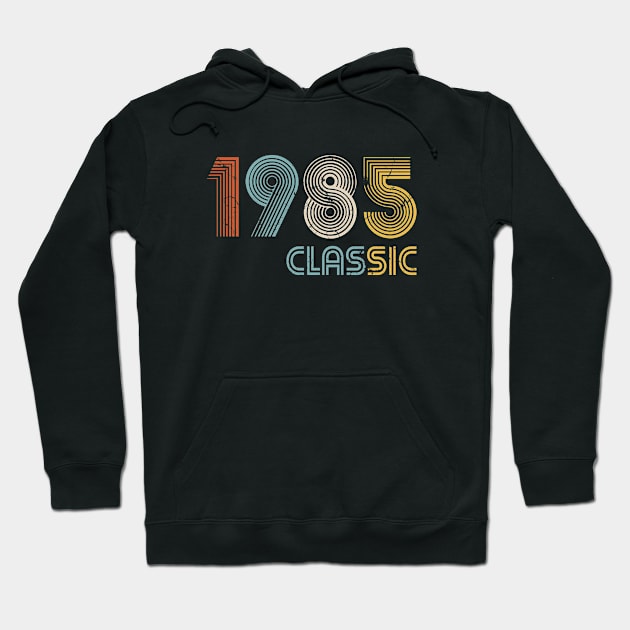 1985 classic 37 years old birthday Hoodie by hoopoe